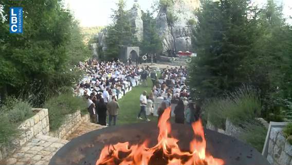 Annual mass held in memory of Lebanese Christian Resistance martyrs