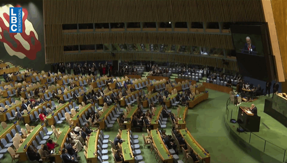 Netanyahu at UN: Wanted for justice, lecturing on morality in a nearly empty hall