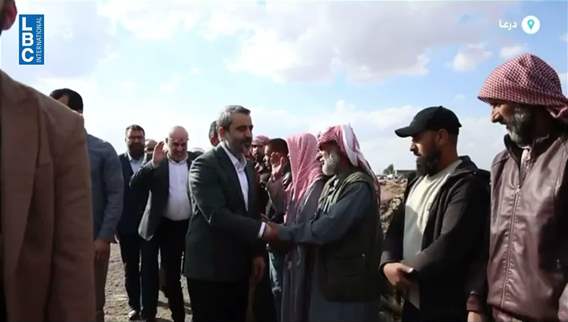 الشيباني زار ذوي الضحايا في درعا. الأردن لم تنسق مع السلطات السورية قبيل القصف