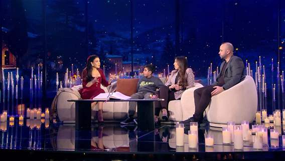 نور العيد  مع النجمة سيرين عبد النور