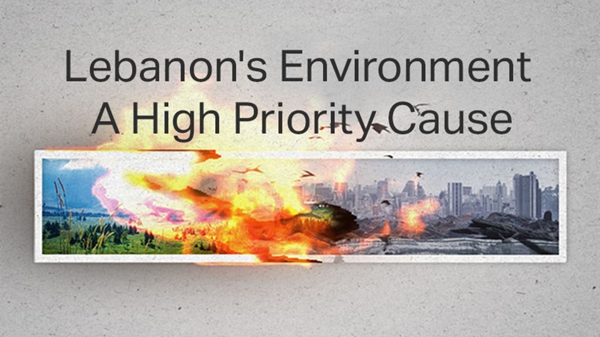 Lebanon s Environment - A High Priority Cause
