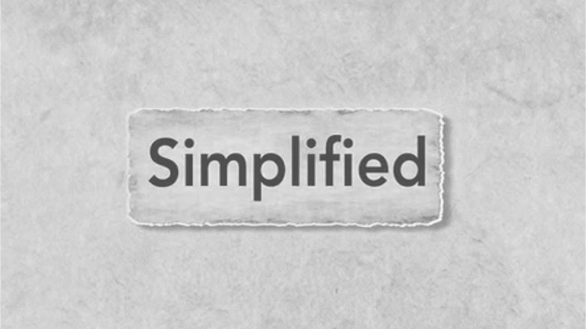 الإصلاحات، Simplified              