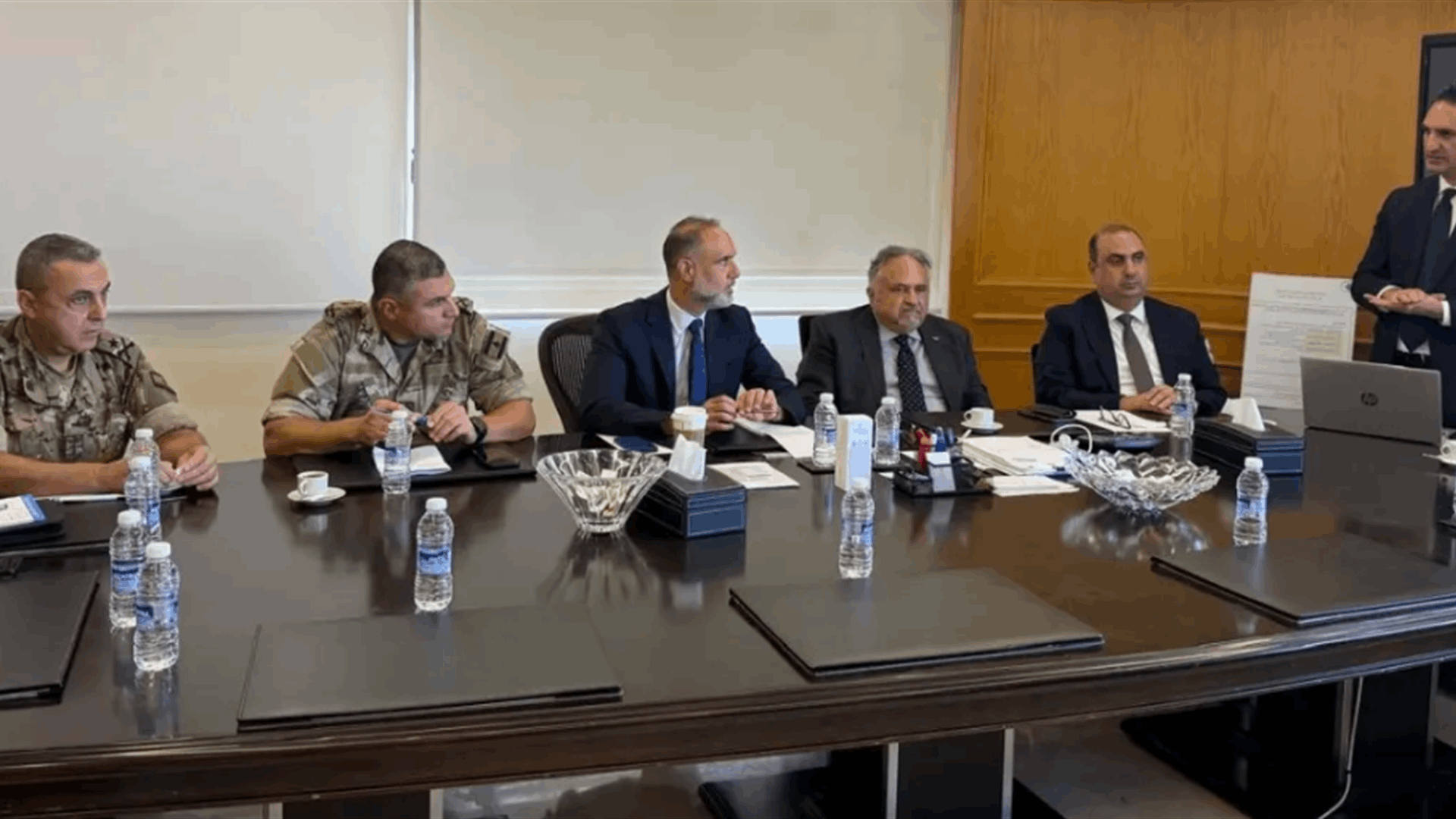 Rassamni chaired an expanded meeting to complete operational preparations for Qleiaat Airport